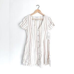 NWT 🍑 RVCA Understated Mini Dress Amber - Size Small